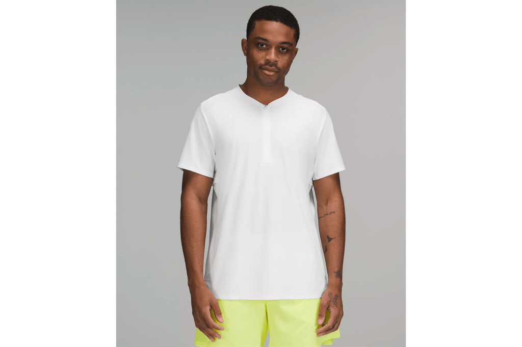 White tennis shirt